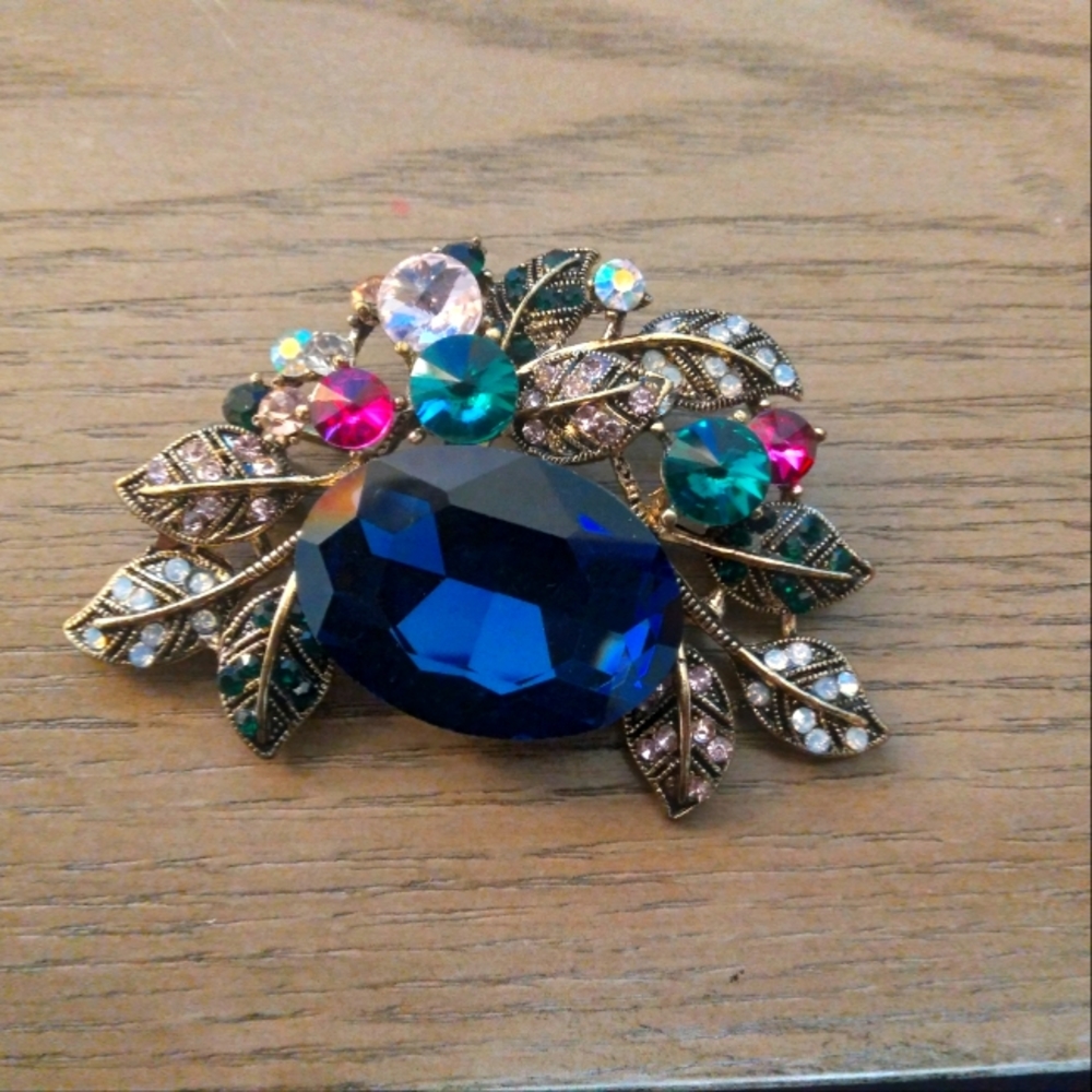 Jeweled Broach